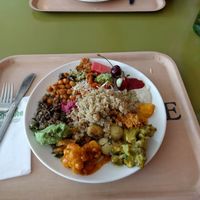 Buffet at Silvoplee in Helsinki