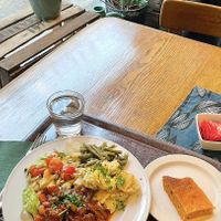   at Zucchini Vegetarian Cafe in Helsinki