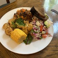   at Zucchini Vegetarian Cafe in Helsinki