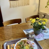   at Zucchini Vegetarian Cafe in Helsinki