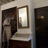 Zucchini hallway at Zucchini Vegetarian Cafe in Helsinki