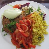 another meal-of-the day at Zucchini Vegetarian Cafe in Helsinki