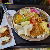 This plate was around 15€ at Gopal in Tampere