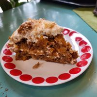 Delicious carrot cake. 5.9€ at Gopal in Tampere