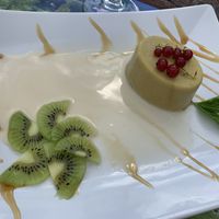 Mango ice cream 😍 at La Maison du Vert in Ticheville