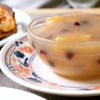 Sweet with fruits at Grand Appetit in Paris