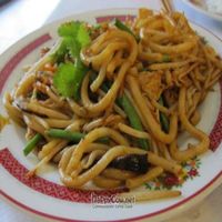 House-style udon noodles at Green Garden in Paris