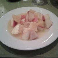 Fruit salad at La Faim des Haricots - Puits Vert in Toulouse