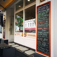The shop at Baharat-Falafel in Berlin
