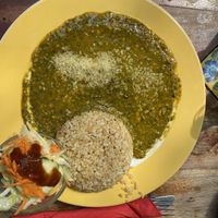 Spinach Dahl 😋  at Satyam in Berlin