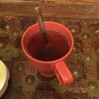 Medicinal herbs tea from Kerala at Satyam in Berlin