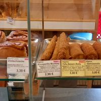 vegan items at the bakery at Kraut and Rueben in Berlin