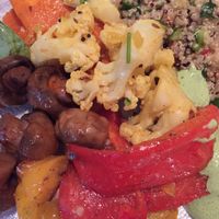 salad at Osho's Place in Cologne