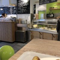 They have a nice coffee bar  #Veganuary at Osho's Place in Cologne