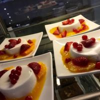 dessert (non-vegan) at Osho's Place in Cologne