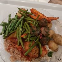 Veggies overloaded  at Osho's Place in Cologne