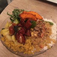 Buffet at Osho's Place in Cologne