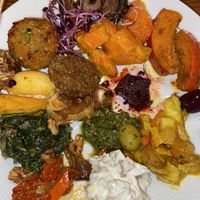 Verschiedene Vorspeisen  at Radieschen in Darmstadt