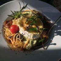 Spaghetti au Fromage du Chèvre at Radieschen in Darmstadt