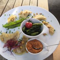 Piroggi at Radieschen in Darmstadt