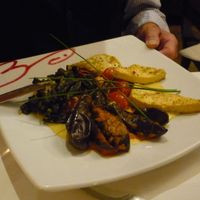 Egg plant dish at Tassajara in Hamburg