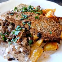 pepper steak at Hiller in Hannover