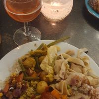 All-vegan-buffet #Veganuary at Hiller in Hannover