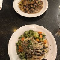 Pfeffersteak and Seitan  at Hiller in Hannover