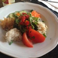 Starter: Mixed salad at Hiller in Hannover