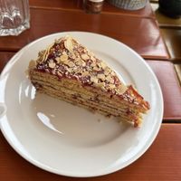 Strawberry Linzer cake  at Ignaz in Munich