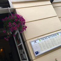 outside at Prinz Myshkin City in Munich