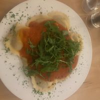 Vegan ravioli   at Prinz Myshkin City in Munich