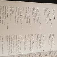 Menu II at Prinz Myshkin City in Munich