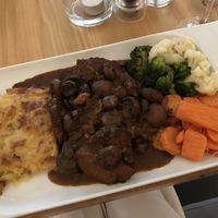 Seitan Ragout (vegane Version)  at Prinz Myshkin City in Munich