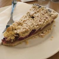 Zwetschgenkuchen vegan   at Prinz Myshkin City in Munich
