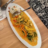 Thai red curry   at Prinz Myshkin City in Munich