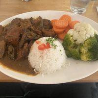 Seitan Ragout  at Prinz Myshkin City in Munich