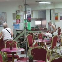 The upstairs room, one wall of mirrors :) at Health Ecology - Papanikolas Hygiene Theroes in Athens