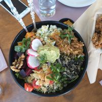 Buddha bowl at ThirdEye in Crete