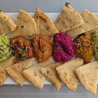 Mixed Dip Platter at ThirdEye in Crete