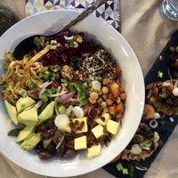 Buddha bowl at ThirdEye in Crete