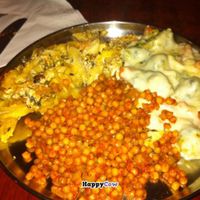 Main course at Govinda I in Budapest