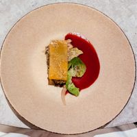 5th course set vegan menu at Paradiso in Cork