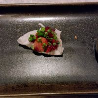 1st course set vegan menu at Paradiso in Cork