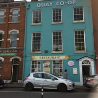 Street view  at Quay Co-op Cafe - Sullivan's Quay in Cork