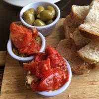 Antipasti board at Quay Co-op Cafe - Sullivan's Quay in Cork