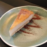 vegan cheesecake at Cornucopia in Dublin