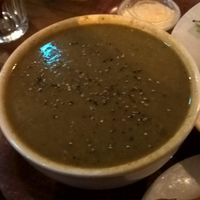 Soup

The Soup was a mushroom creamy consistency. Green in color as per the pic. It was absolutely heaven. Totally enjoyed it. at Cornucopia in Dublin