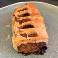 Sausage roll (seitan)  at Cornucopia in Dublin