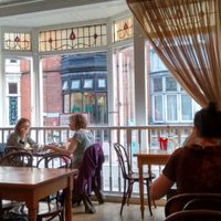 Go upstairs, it's lovely at Cornucopia in Dublin